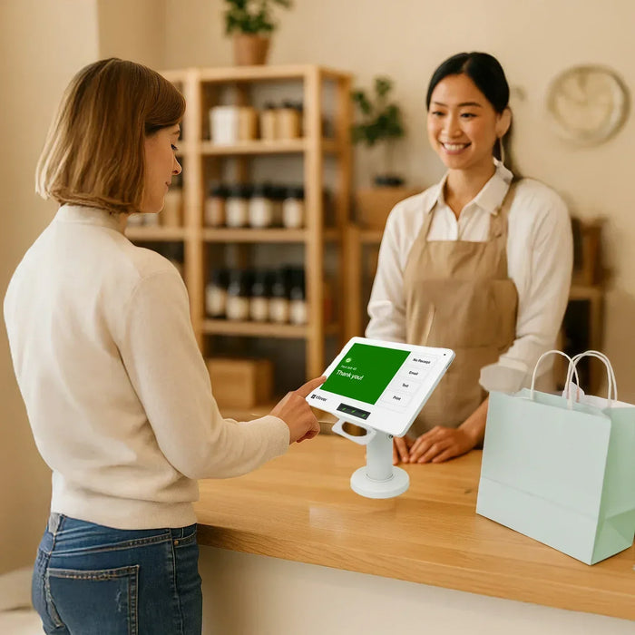 Clover Mini Stands and Drive-Thru Handheld Mount for Smoother Service