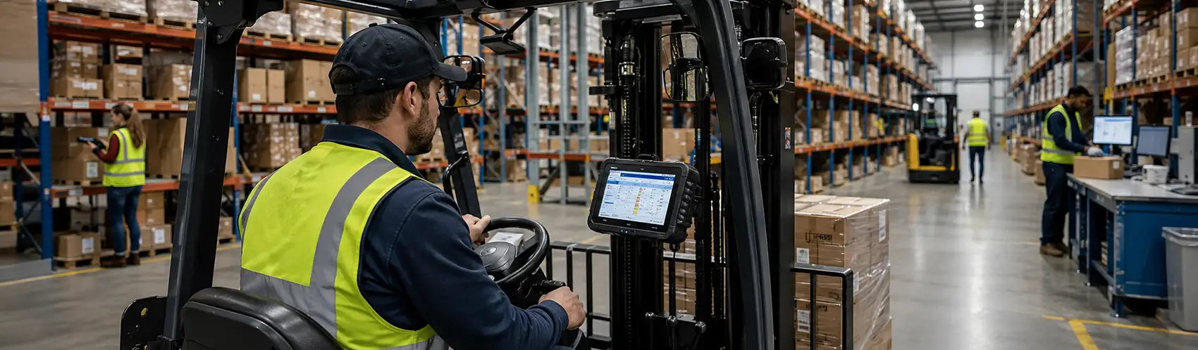 Using Mobile Computer Mounts to Improve Warehouse Efficiency