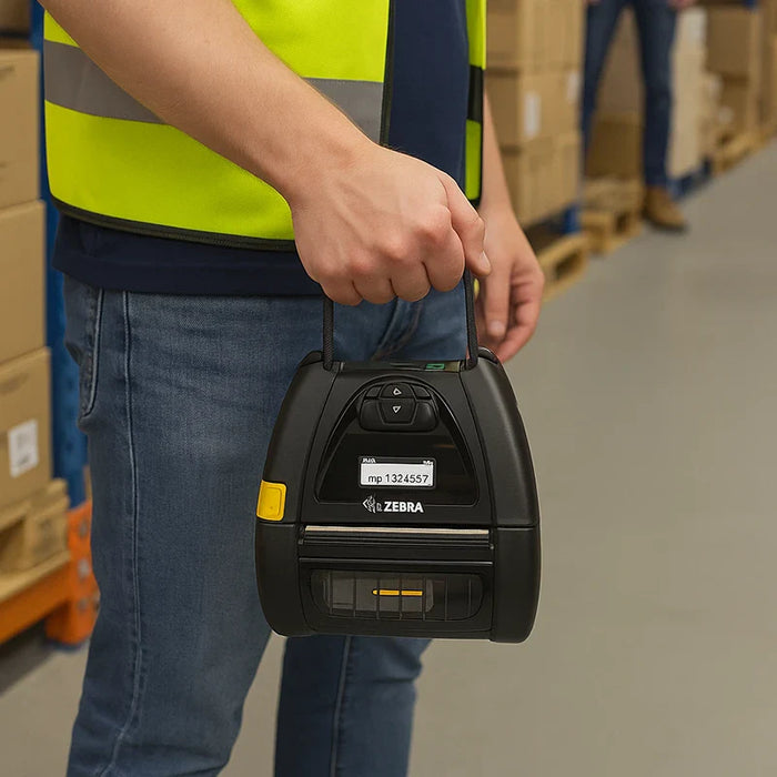 Durable Leather Hand Strap for Zebra ZQ320 Wireless Printer