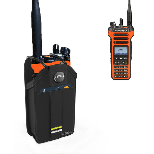 Durable Motorola APX 4000XH Radio Holster with Belt Clip