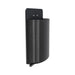Leather Adyen POS handheld case sideways on a white background