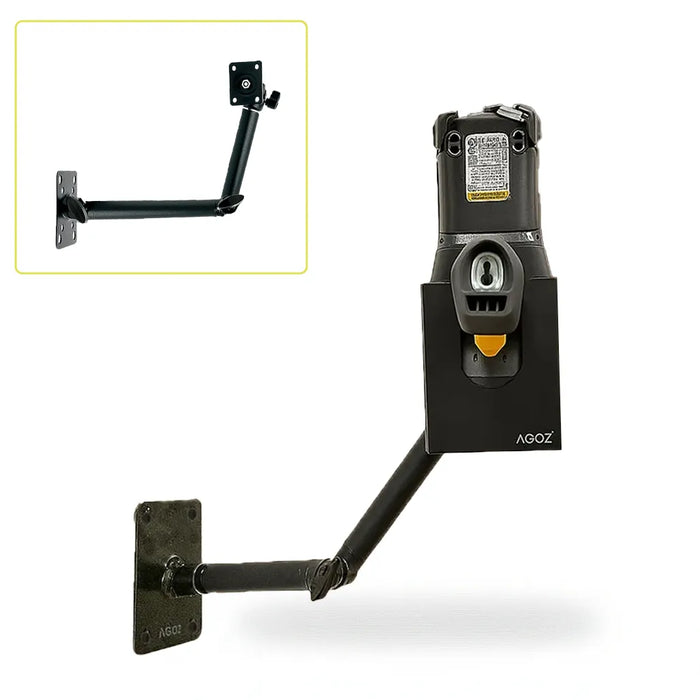 Ergonomic Swing Arm Mount Holder for Honeywell CK62 Rugged Scanners