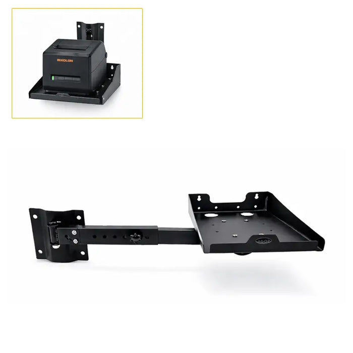 BIXOLON Receipt Printer Tray Stainless Steel Industrial Swing Arm