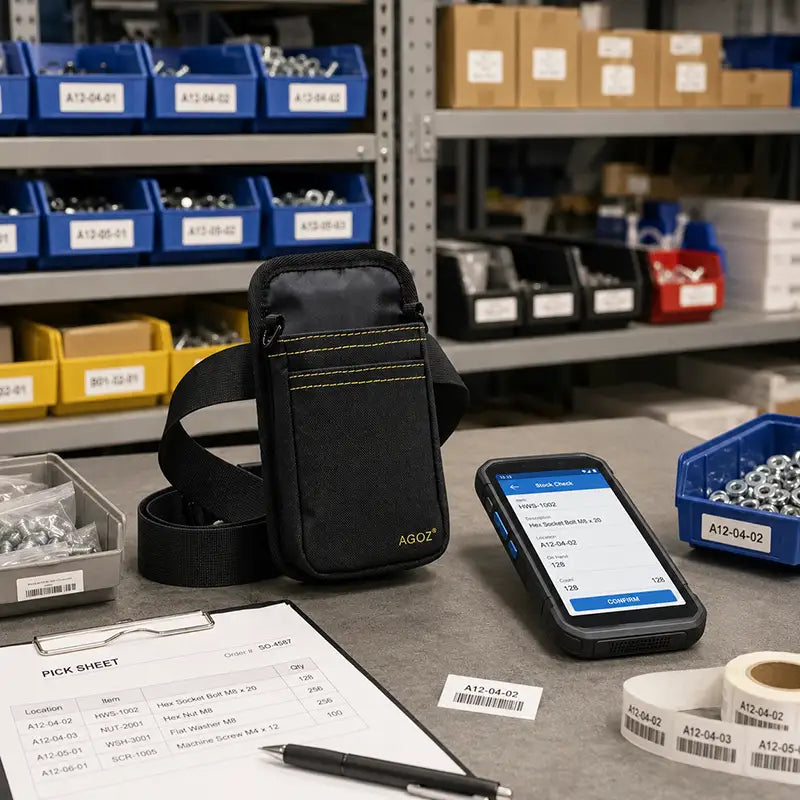 Passform und Funktion für Almex Taillengurt-Scannerhülle
