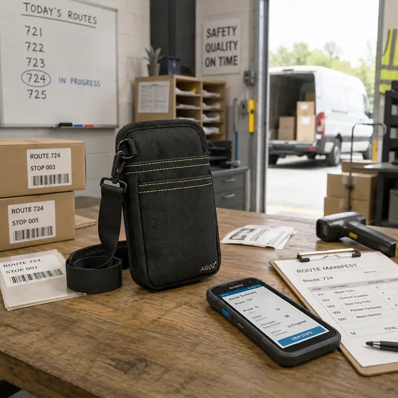 Passform und Funktion für Almex Schulterholster für Scanner