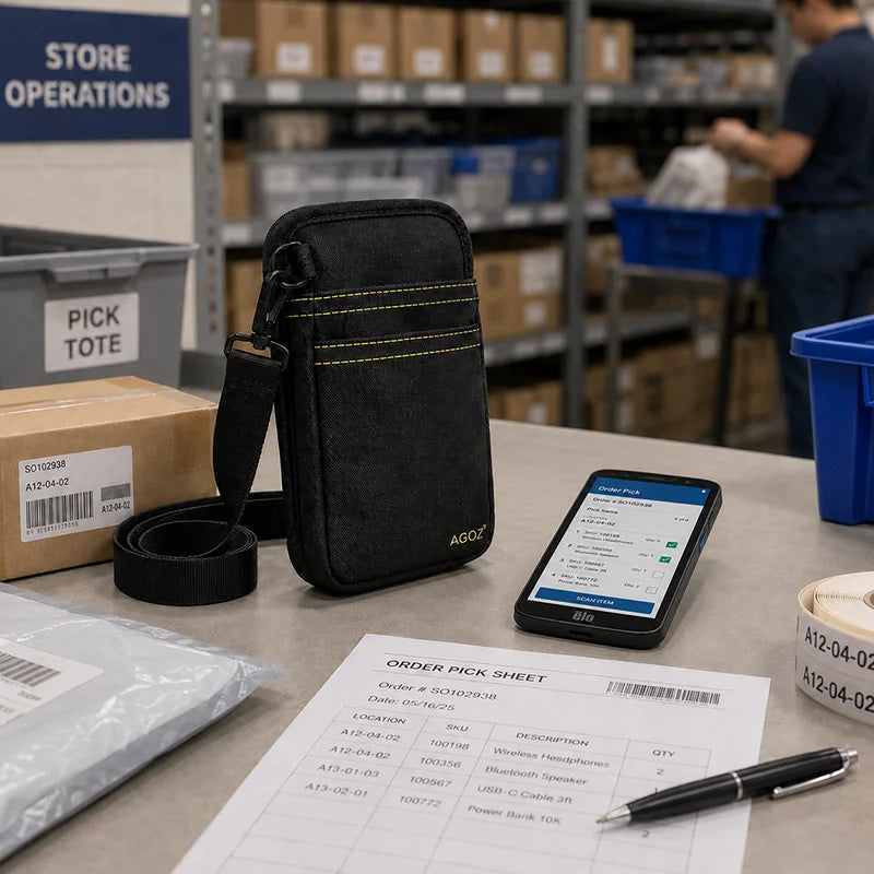 Passform und Funktion für Elo Schulterholster für Scanner