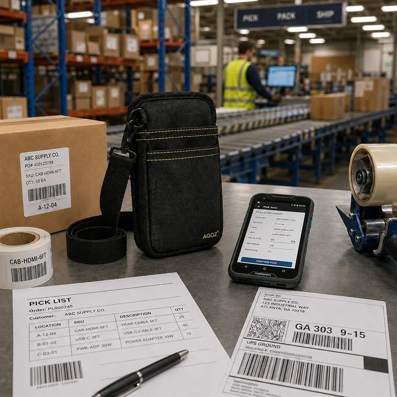 Passform und Funktion für Newland Schulterholster für Scanner