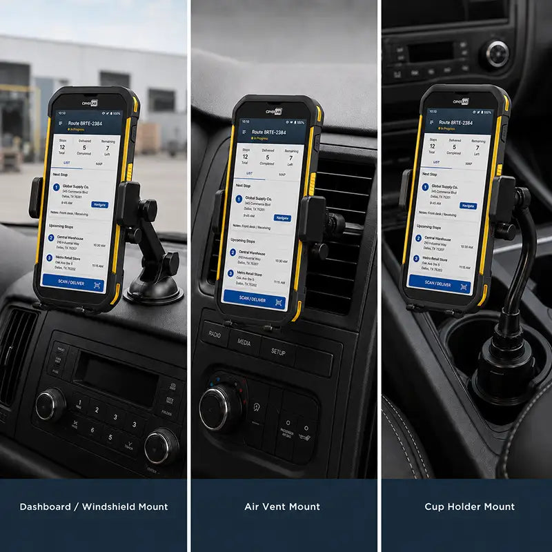 Fit and Function for CipherLab Vehicle Cradle Mount