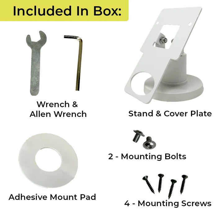 AGOZ Clover Mini Stand- Tilt & Swivel POS - Low-Profile