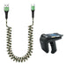 Coiled USB-C Cable for Zebra RFD40 UHF RFID Sled
