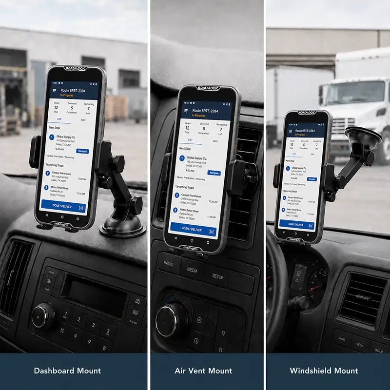 Passform und Funktion für Datalogic Fahrzeughalterung