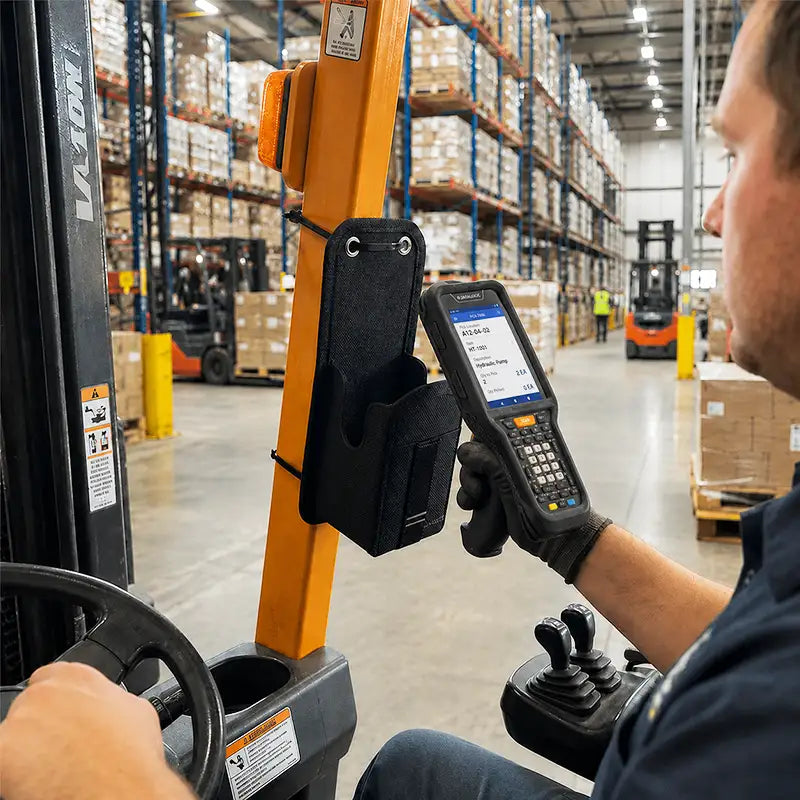 Halten Sie Datalogic Skorpio X5 Geräte bereit für Gabelstapler-Arbeitsabläufe