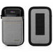 Gray Dejavoo POS holster front and back with belt loop