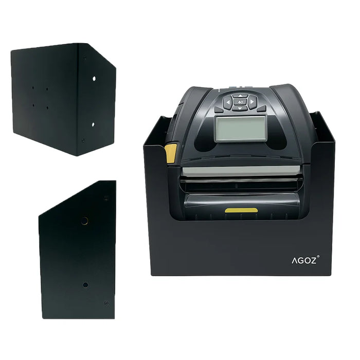 Durable Metal Forklift Holder Mount for Zebra ZQ521 Printer