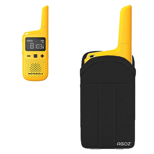 Durable Motorola Talkabout T380 Case with Belt Clip