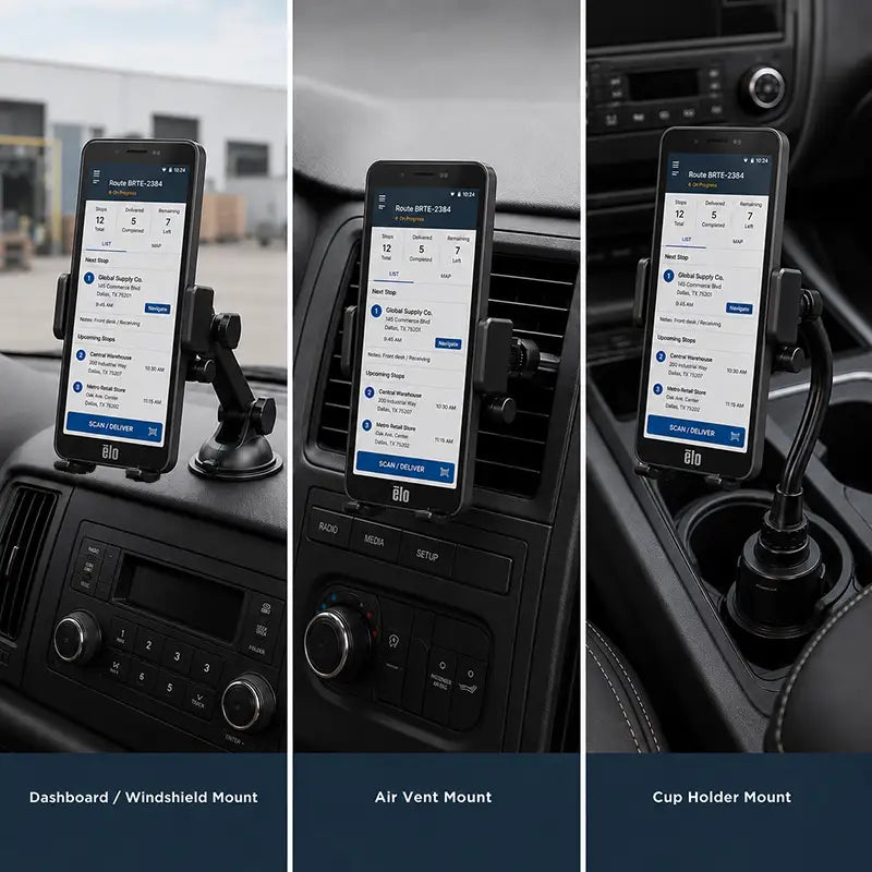Fit and Function for Elo Vehicle Cradle Mount