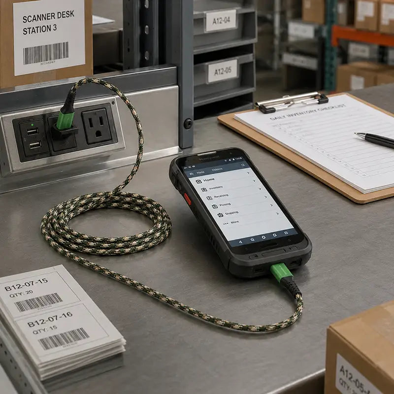 Passform und Funktion für Honeywell Scanner-Ladekabel