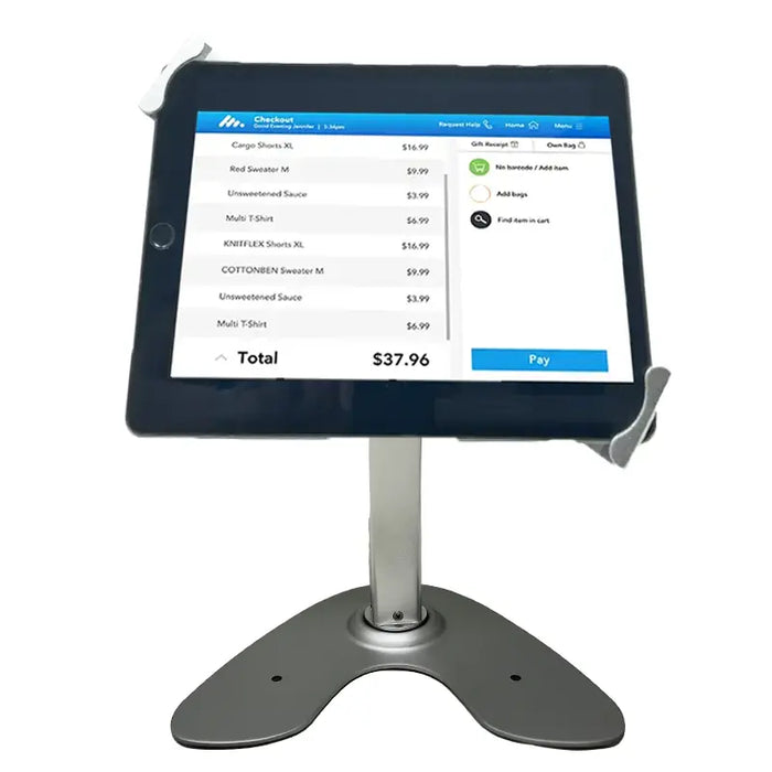 Heavy-Duty Countertop Tablet Stand for Elo I-Series 2.0 10" - High-Profile