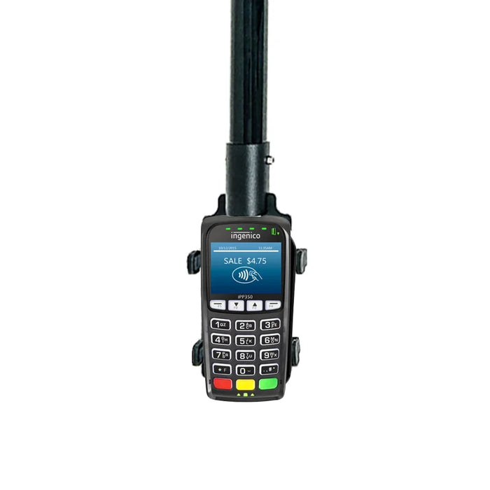 Heavy-Duty Drive-Thru Handheld Mount for Ingenico iPP320 Reader