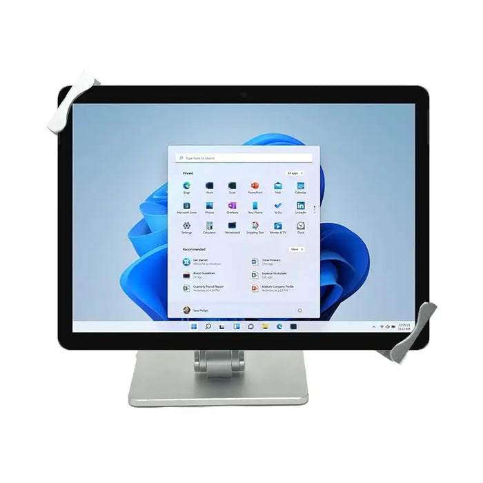 Heavy-Duty Microsoft Surface Go 3 POS Tablet Stand - Low-Profile