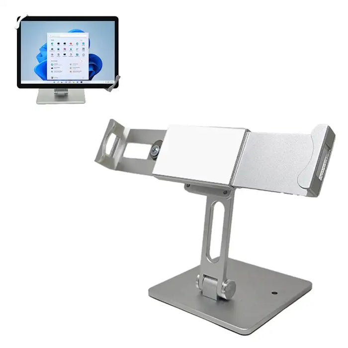Heavy-Duty Microsoft Surface Go 3 POS Tablet Stand - Low-Profile
