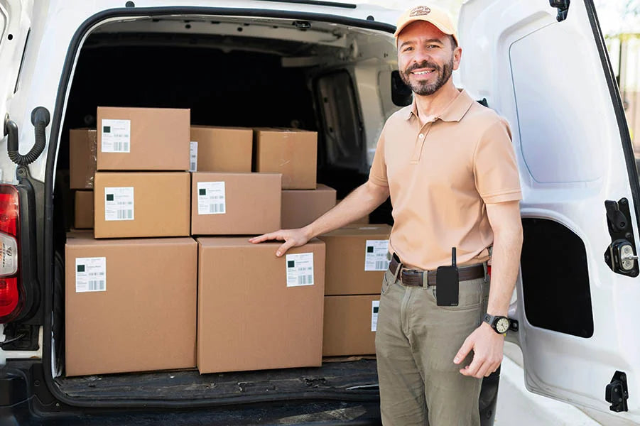  Heavy-Duty Uniden Radio Case with Belt Clip