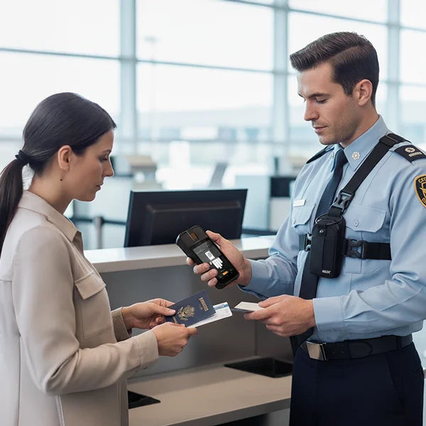 Chest Harness Pouch for Credence ECO Biometric ID Scanner