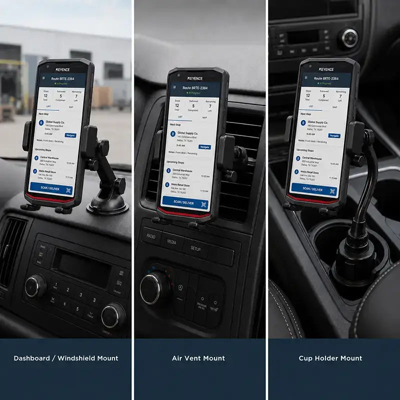 Passform und Funktion für Keyence Fahrzeughalterung