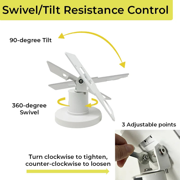 AGOZ Clover Mini 2 Stand- Tilt & Swivel C302U POS - Low-Profile