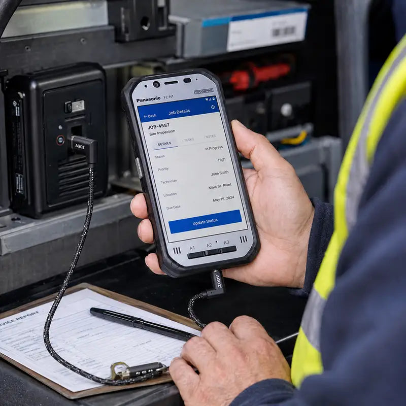 Passform und Funktion für Panasonic Toughpad Kabel