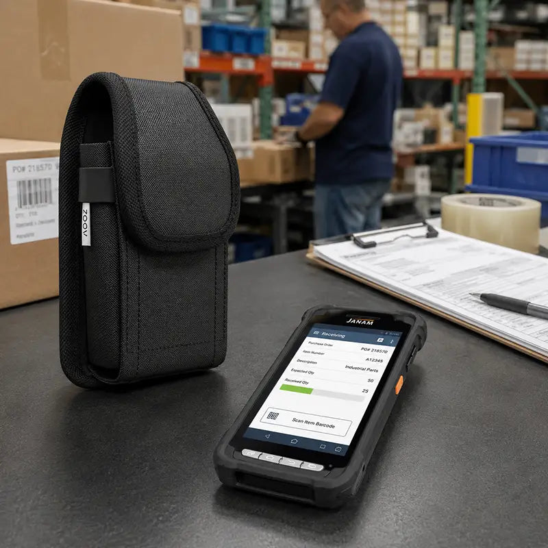 Passform und Funktion für Janam Rugged Scanner-Hülle