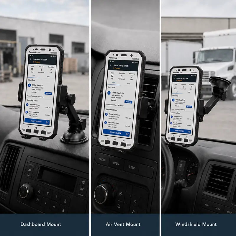 Passform und Funktion für Panasonic Fahrzeughalterung