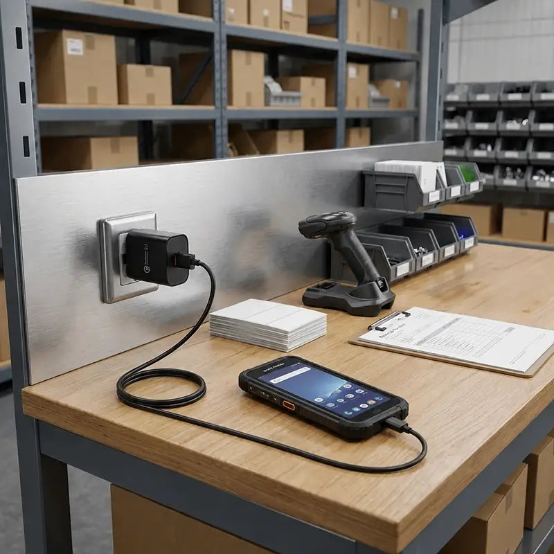 Passform und Funktion für Point Mobile Scanner Wandladegerät