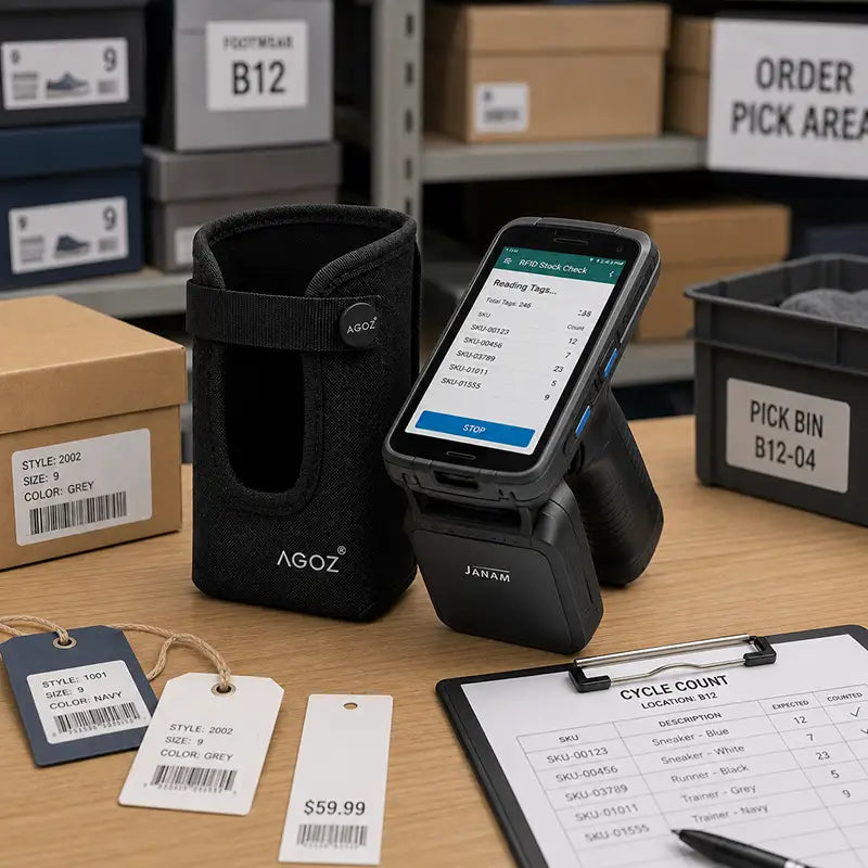 Passform und Funktion für Janam RFID-Lesertasche