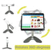 Heavy-Duty iPad Mini POS Tablet Stand - High-Profile