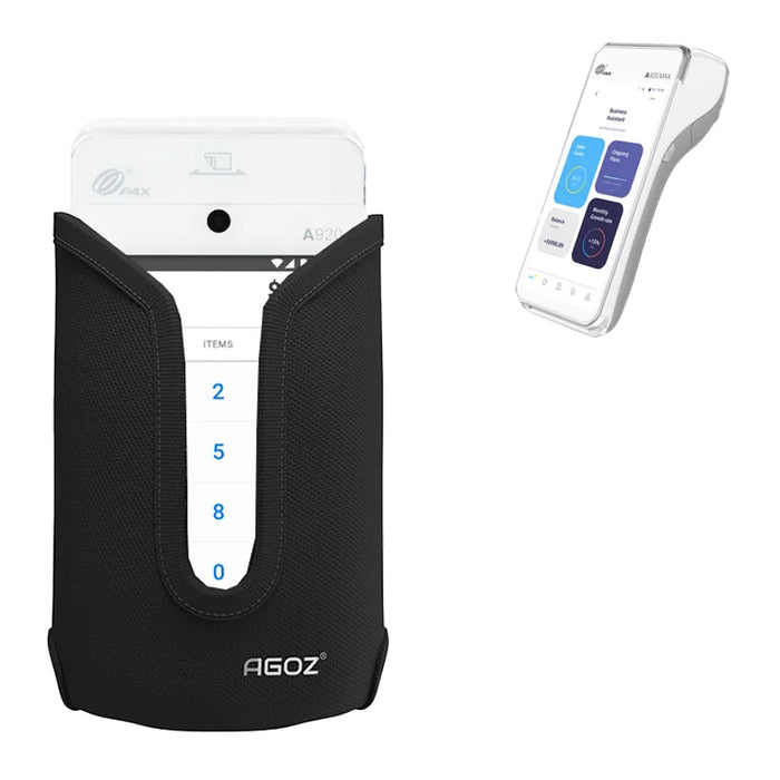 Rugged PAX A920 Pro Case with Belt Clip and Loop