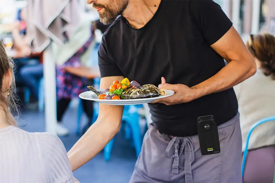 Rugged PAX Handheld POS Holster with Snap Closure