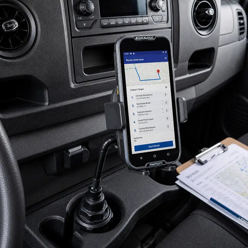Passform und Funktion für Datalogic Becherhalter-Fahrzeughalterung
