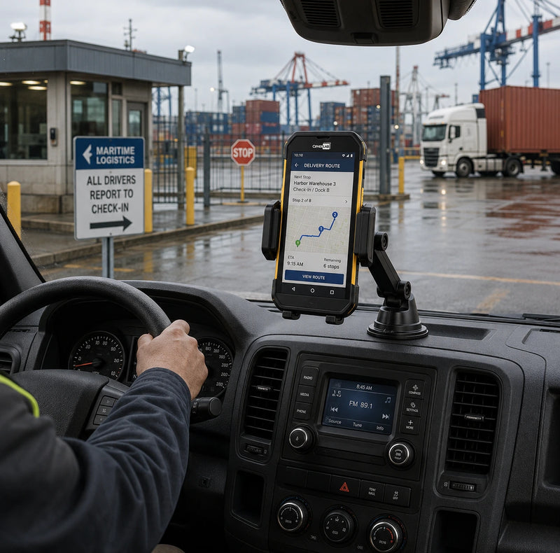 Keep CipherLab Handhelds Ready for Route-Based Work