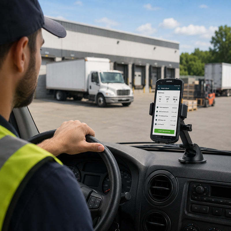 Keep Newland Handhelds Accessible for Route and Field Activity