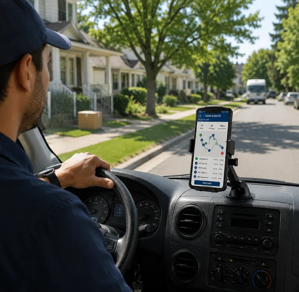 Geben Sie jedem Fahrzeug einen eigenen Platz für mobile Computer