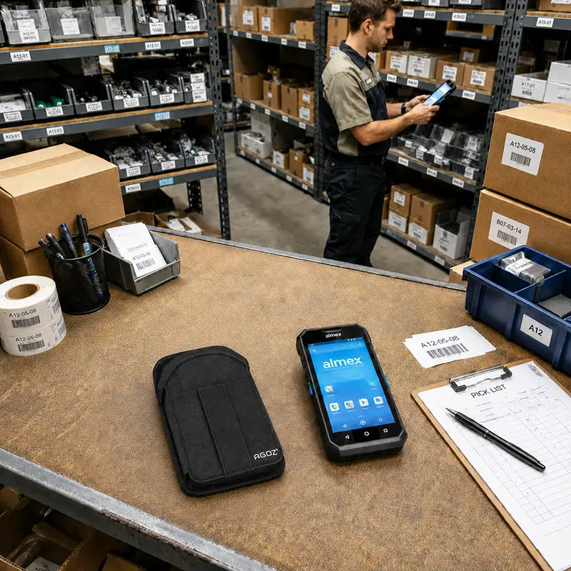 Passform und Funktion für Almex Scanner-Tragetasche