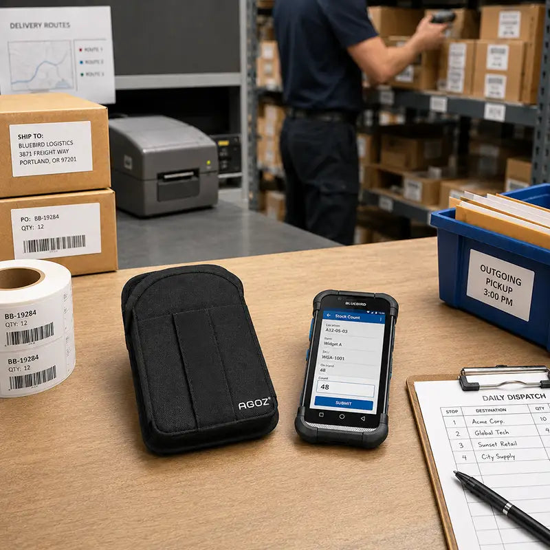 Passform und Funktion für Bluebird Mobile Computer Kartenaufbewahrungstasche
