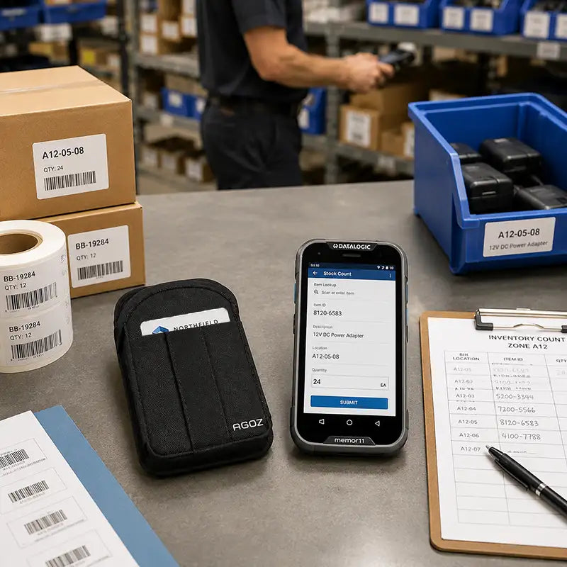 Passform und Funktion für Datalogic Mobile Computer Kartenaufbewahrungstasche