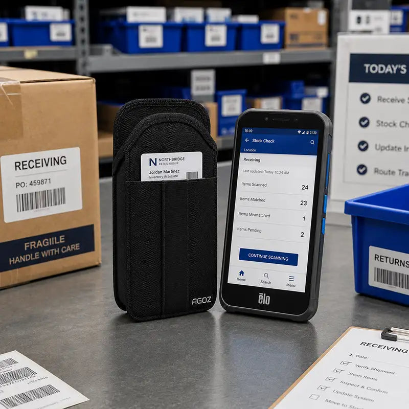 Passform und Funktion für Elo Rugged Scanner-Hülle