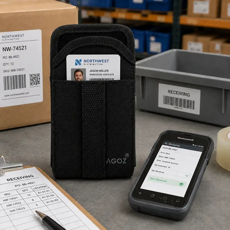 Passform und Funktion für Honeywell Mobile Computer Kartenaufbewahrungstasche