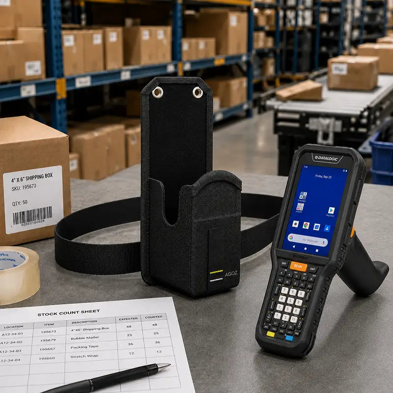 Passform und Funktion für Datalogic-Gürtelholster für Scanner