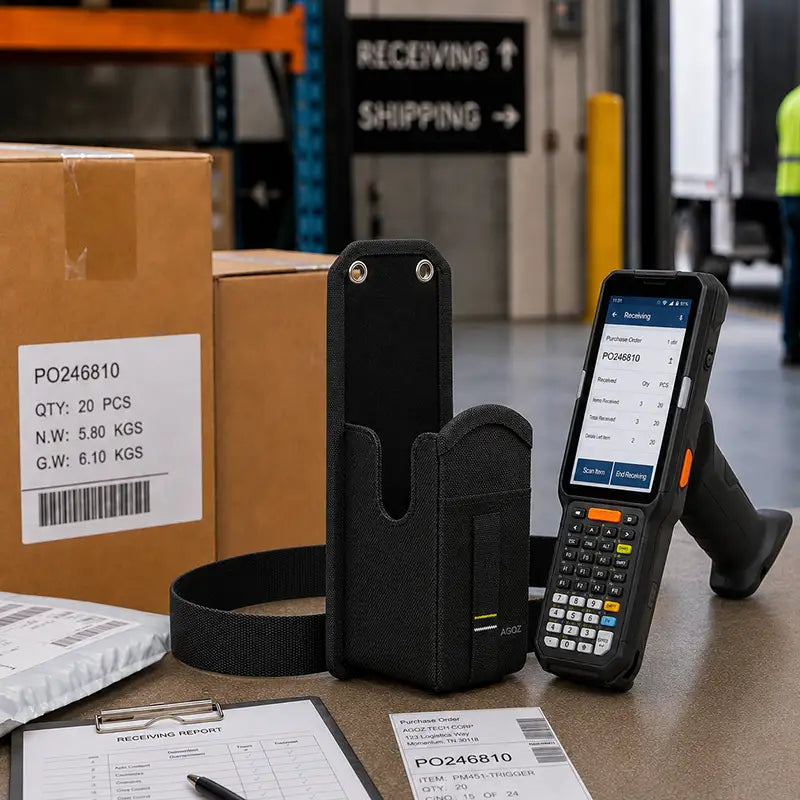 Passform und Funktion für Point Mobile Bauchgurt-Scannerhülle