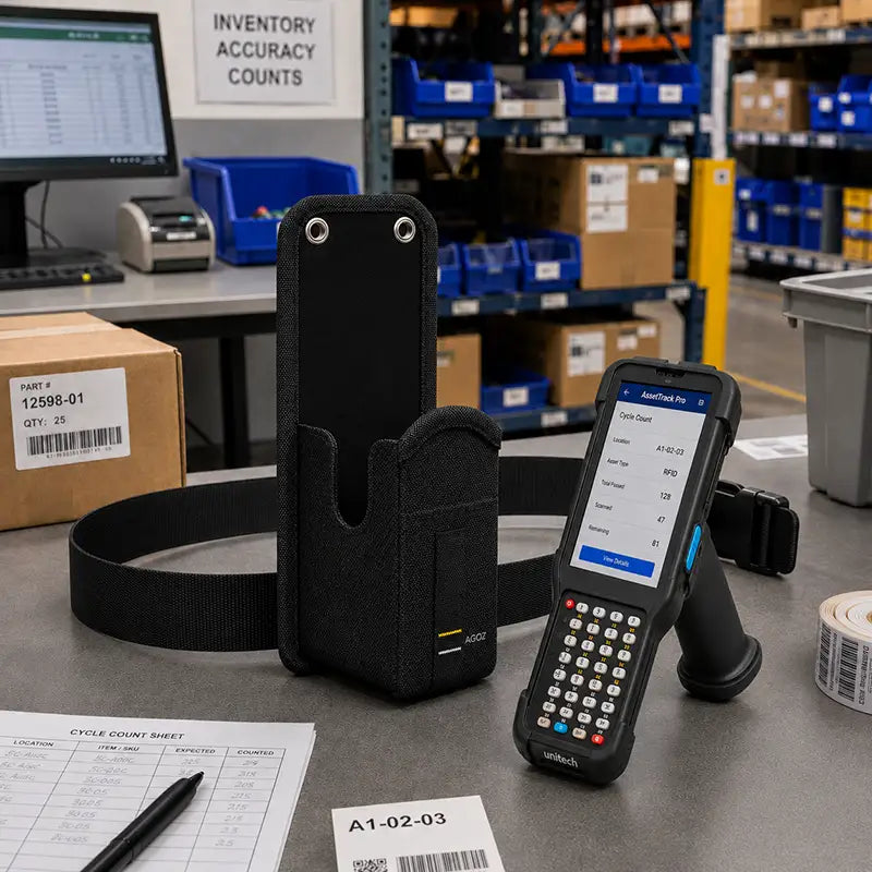 Passform und Funktion für Unitech RFID-Gürtelholster