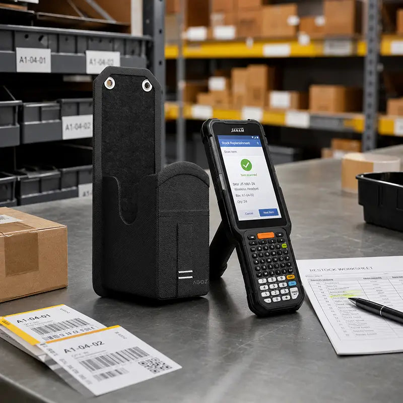 Passform und Funktion für Janam Scanner-Tragetasche